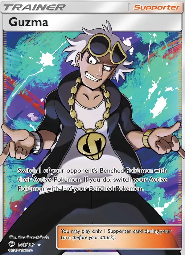 Guzma - 143/169 - Burning Shadows