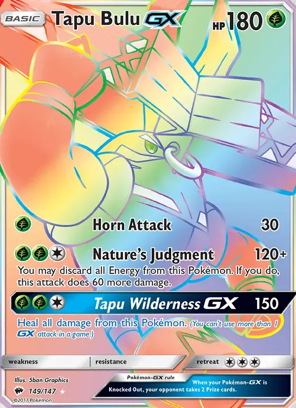 Tapu Bulu GX - 149/169 - Burning Shadows