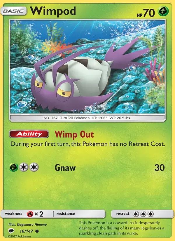 Wimpod - 16/169 - Burning Shadows