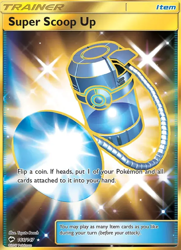Super Scoop Up - 166/169 - Burning Shadows