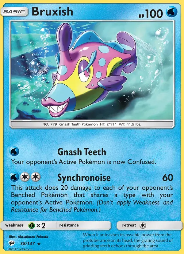Bruxish - 38/169 - Burning Shadows