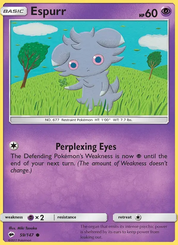 Espurr - 59/169 - Burning Shadows