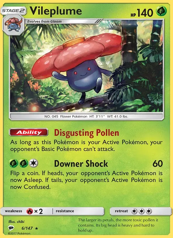Vileplume - 6/169 - Burning Shadows