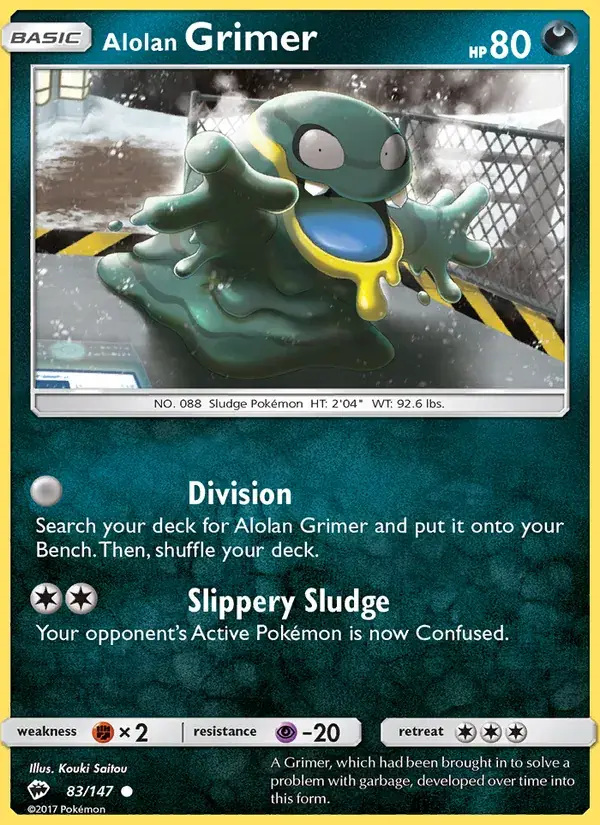 Alolan Grimer - 83/169 - Burning Shadows