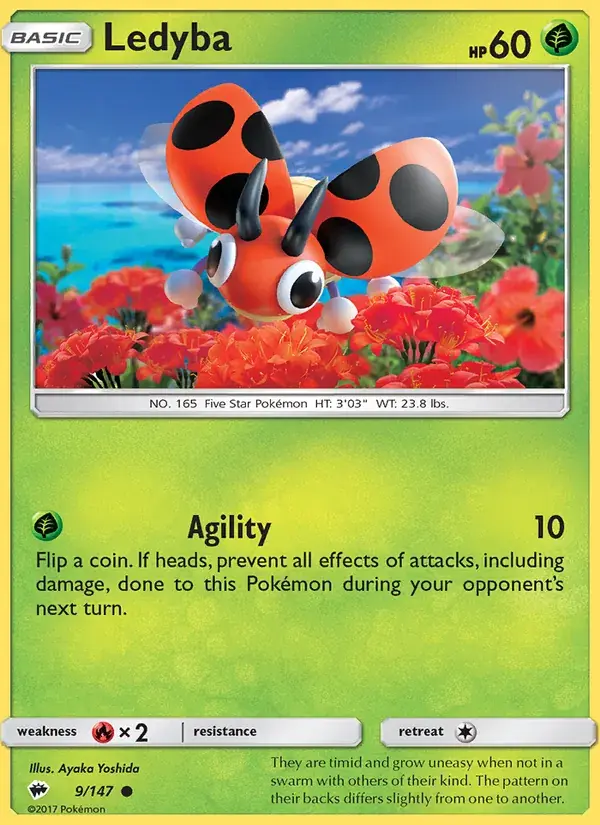 Ledyba - 9/169 - Burning Shadows