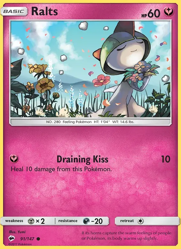 Ralts - 91/169 - Burning Shadows