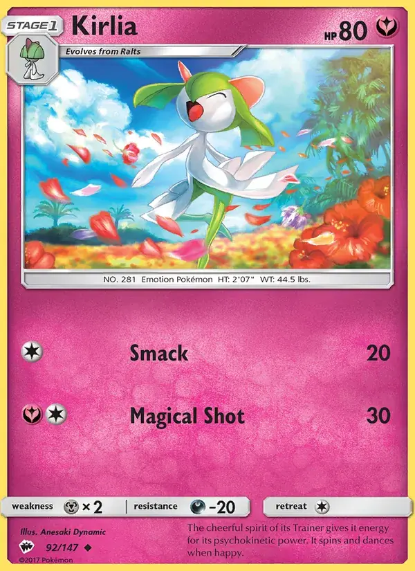 Kirlia - 92/169 - Burning Shadows
