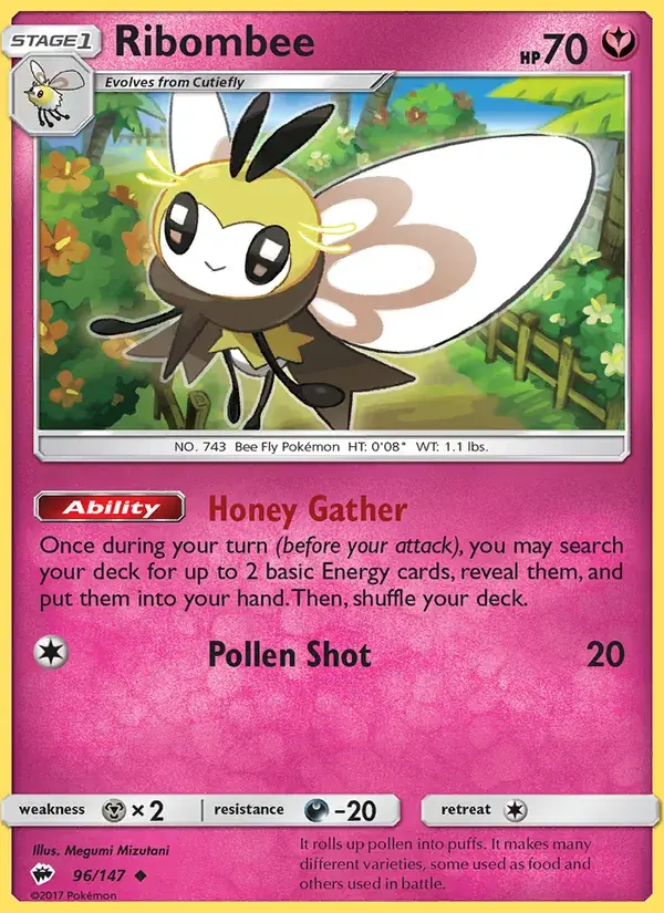 Ribombee - 96/169 - Burning Shadows