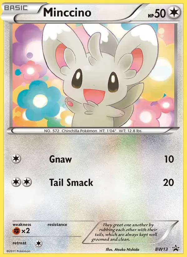 Minccino - BW13/101 - BW Black Star Promos