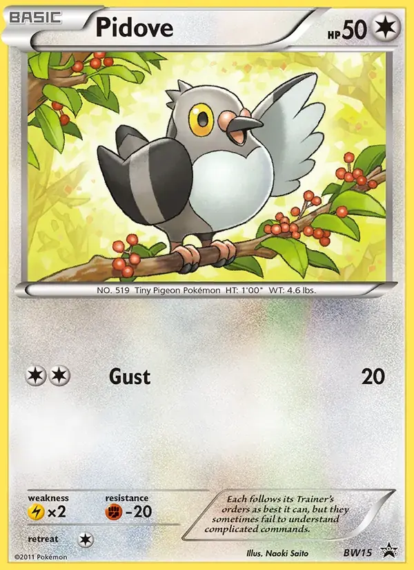 Pidove - BW15/101 - BW Black Star Promos