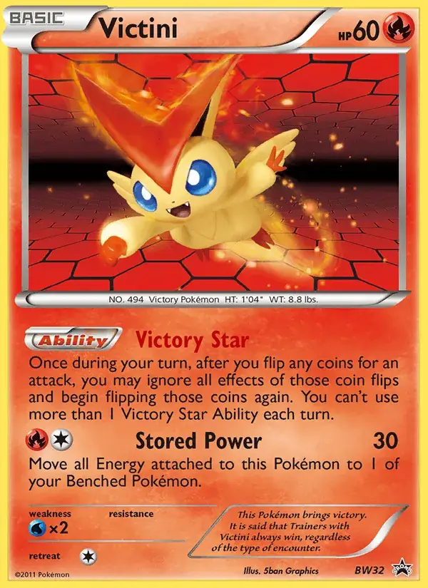 Victini - BW32/101 - BW Black Star Promos