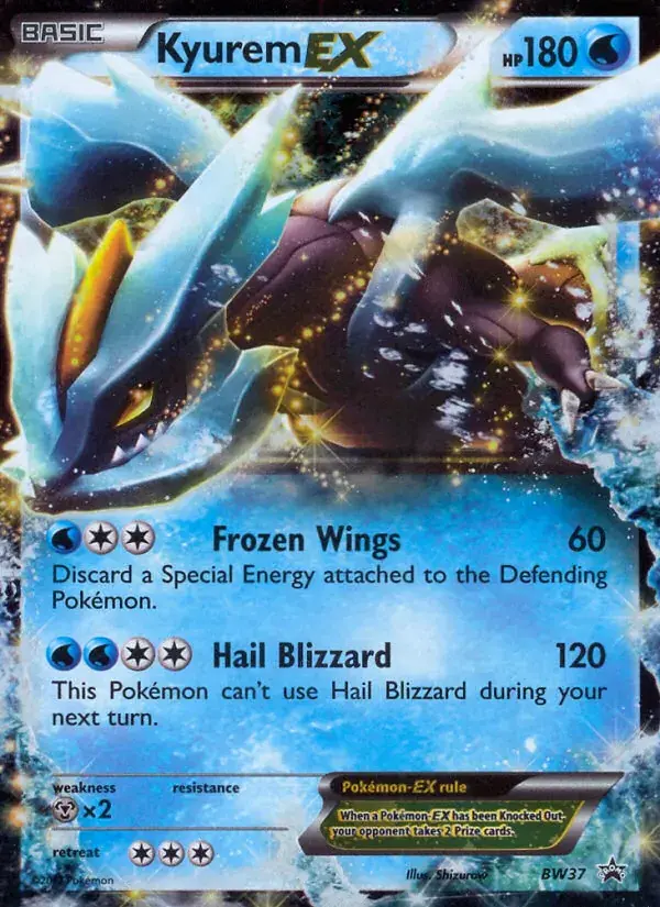 Kyurem-EX - BW37/101 - BW Black Star Promos