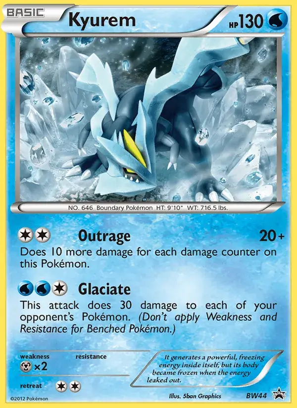 Kyurem - BW44/101 - BW Black Star Promos