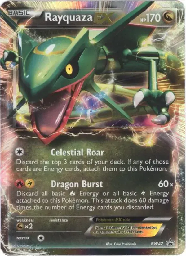 Rayquaza-EX - BW47/101 - BW Black Star Promos