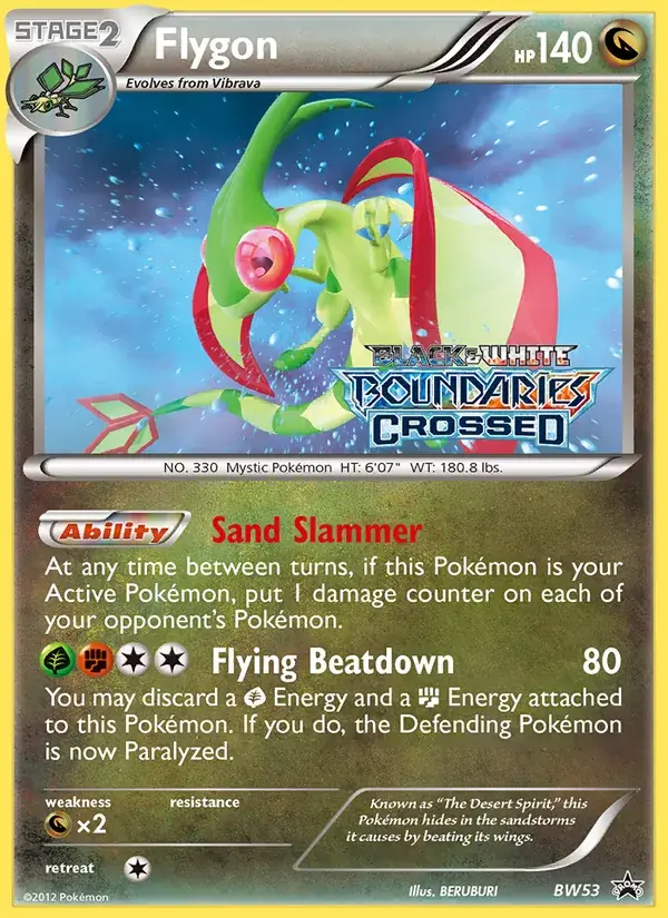 Flygon - BW53/101 - BW Black Star Promos