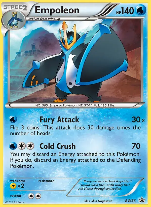 Empoleon - BW56/101 - BW Black Star Promos