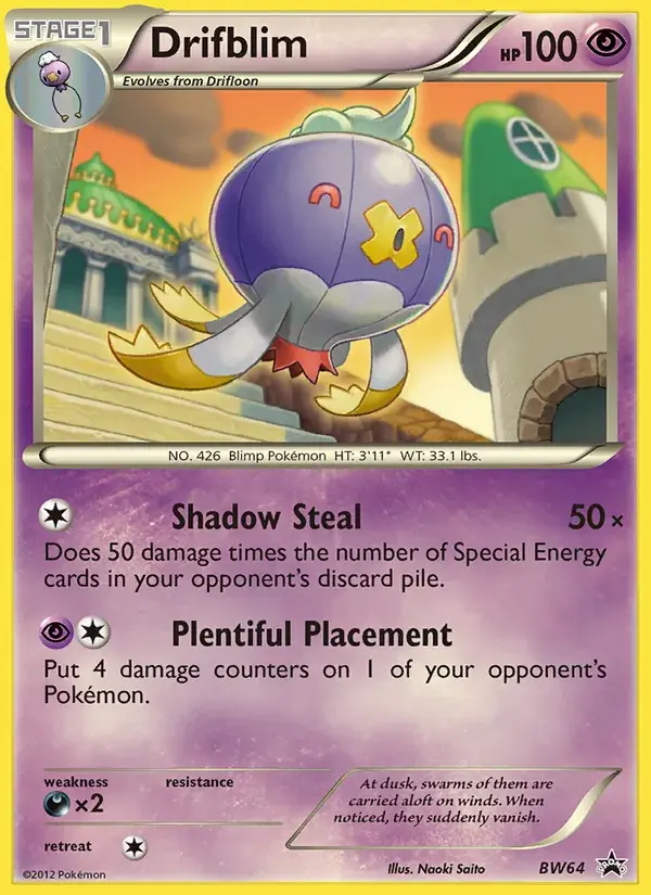 Drifblim - BW64/101 - BW Black Star Promos