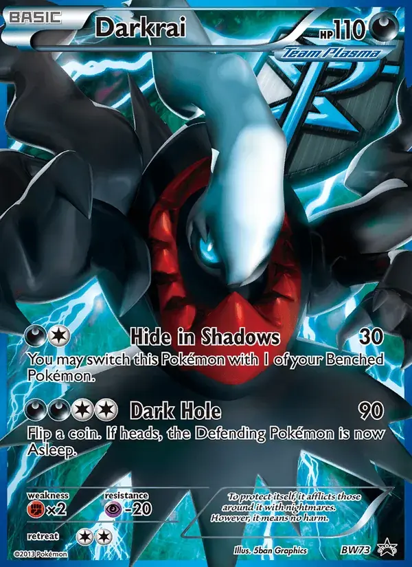Darkrai - BW73/101 - BW Black Star Promos