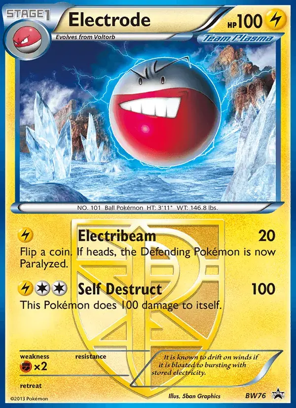 Electrode - BW76/101 - BW Black Star Promos
