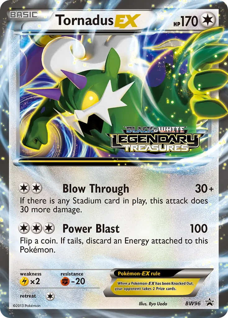 Tornadus-EX - BW96/101 - BW Black Star Promos
