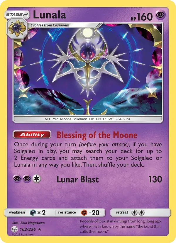 Lunala - 102/271 - Cosmic Eclipse