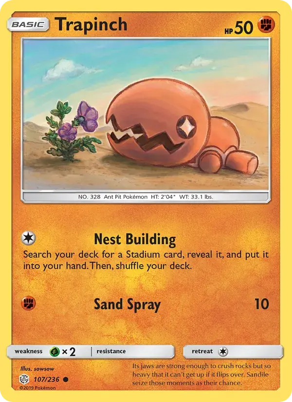 Trapinch - 107/271 - Cosmic Eclipse