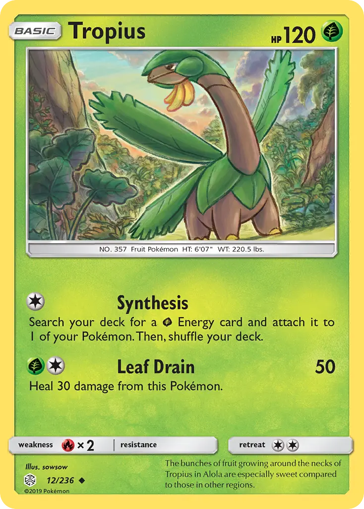 Tropius - CEC-12/271 - Éclipse Cosmique