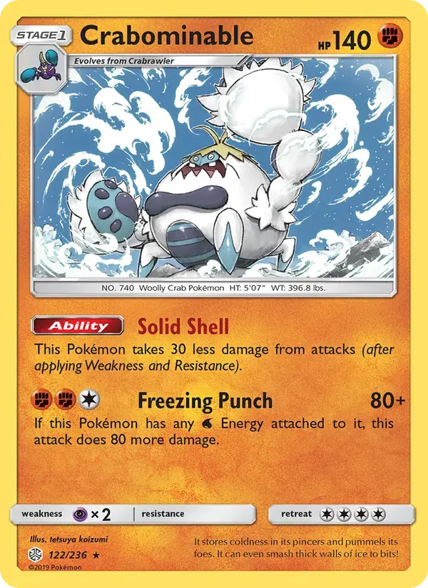 Crabominable - 122/271 - Cosmic Eclipse