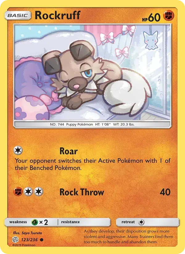 Rockruff - 123/271 - Cosmic Eclipse