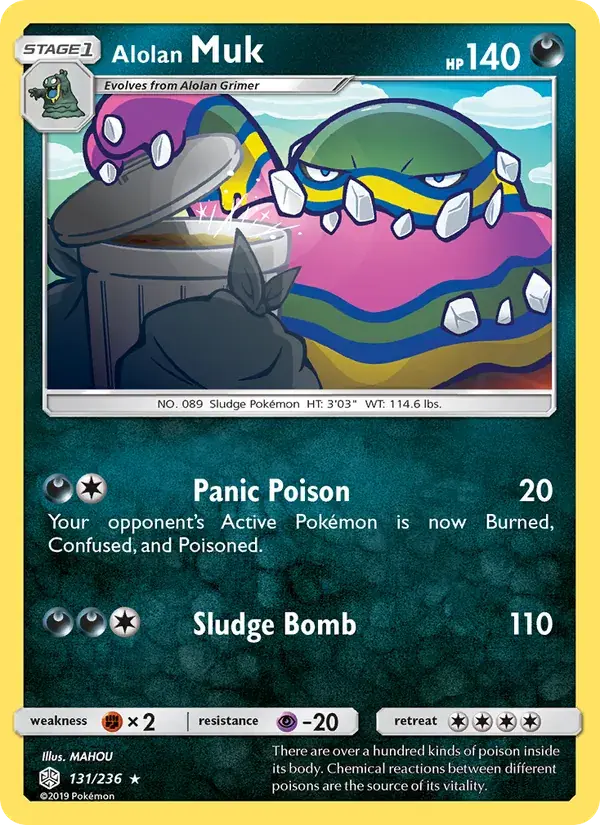 Alolan Muk - 131/271 - Cosmic Eclipse