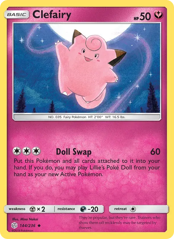 Clefairy - 144/271 - Cosmic Eclipse
