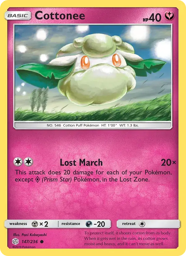 Cottonee - 147/271 - Cosmic Eclipse