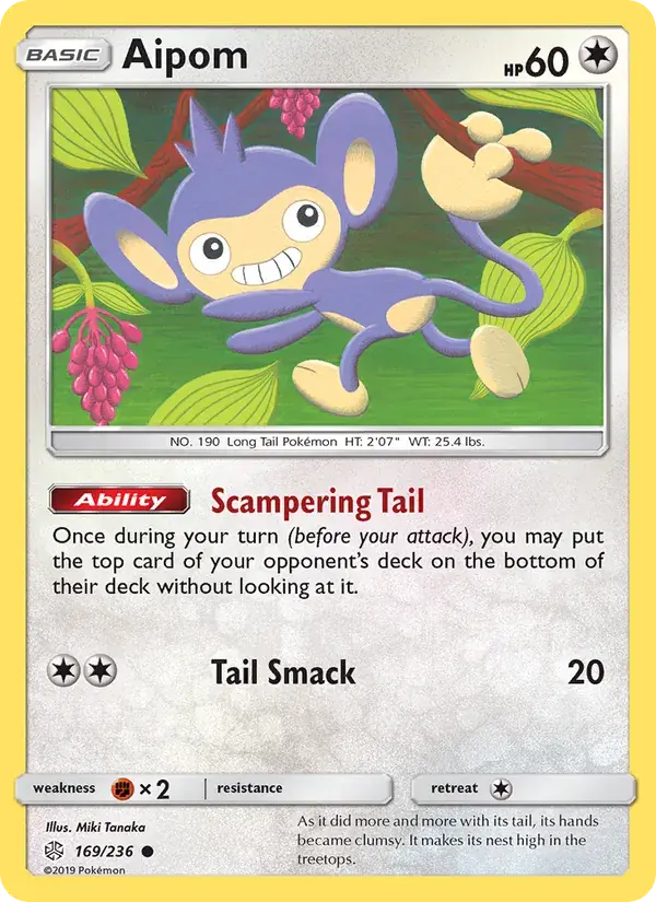 Aipom - 169/271 - Cosmic Eclipse