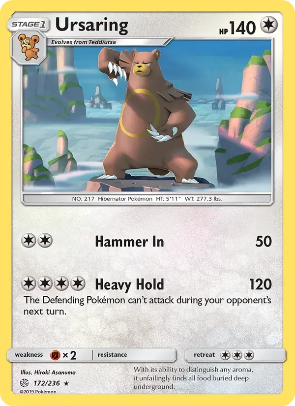 Ursaring - 172/271 - Cosmic Eclipse