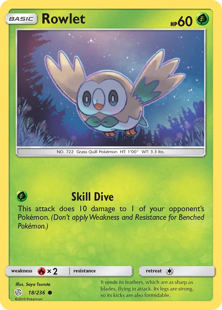 Rowlet - CEC-18/271 - Éclipse Cosmique