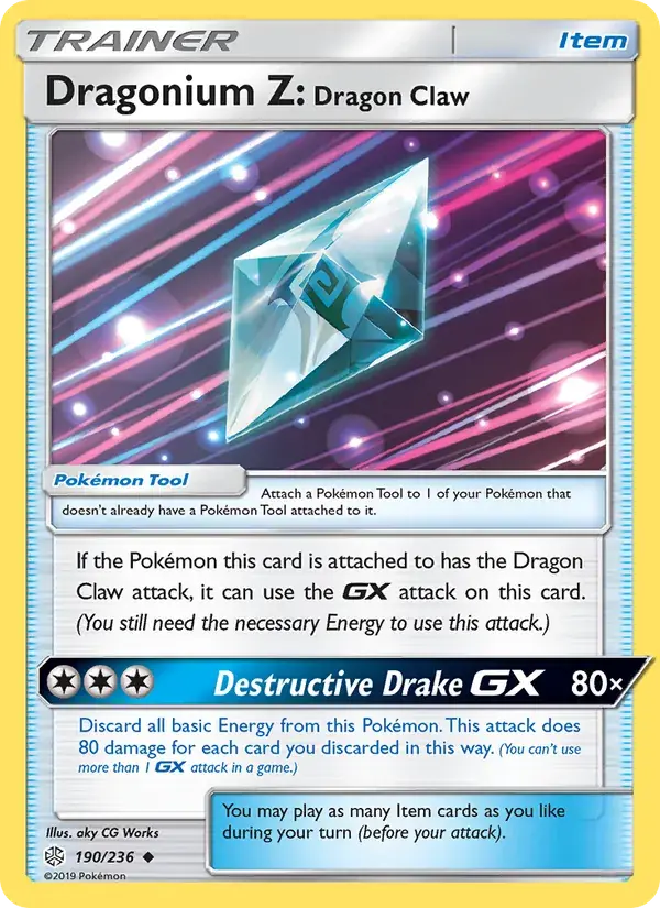 Dragonium Z: Dragon Claw - 190/271 - Cosmic Eclipse