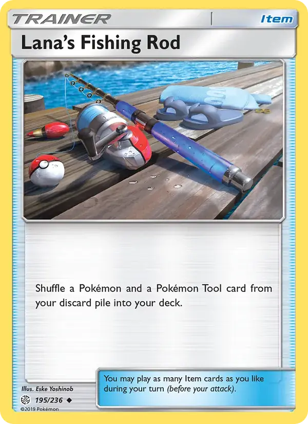 Lana’s Fishing Rod - 195/271 - Cosmic Eclipse