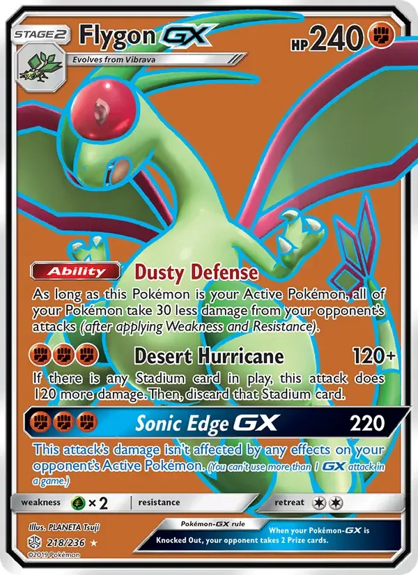 Flygon GX - 218/271 - Cosmic Eclipse