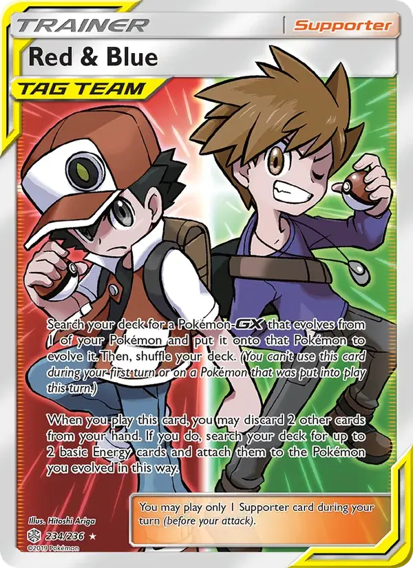 Red & Blue - 234/271 - Cosmic Eclipse