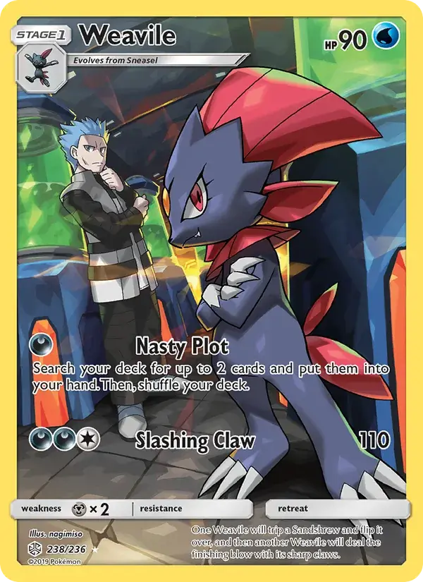 Weavile - 238/271 - Cosmic Eclipse