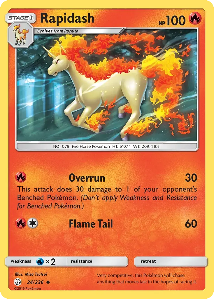 Rapidash - CEC-24/271 - Éclipse Cosmique