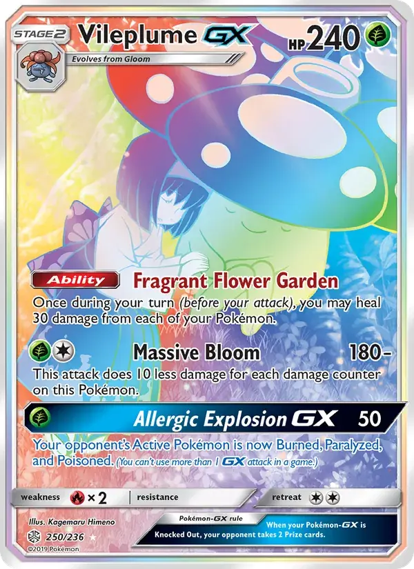 Vileplume GX - 250/271 - Cosmic Eclipse