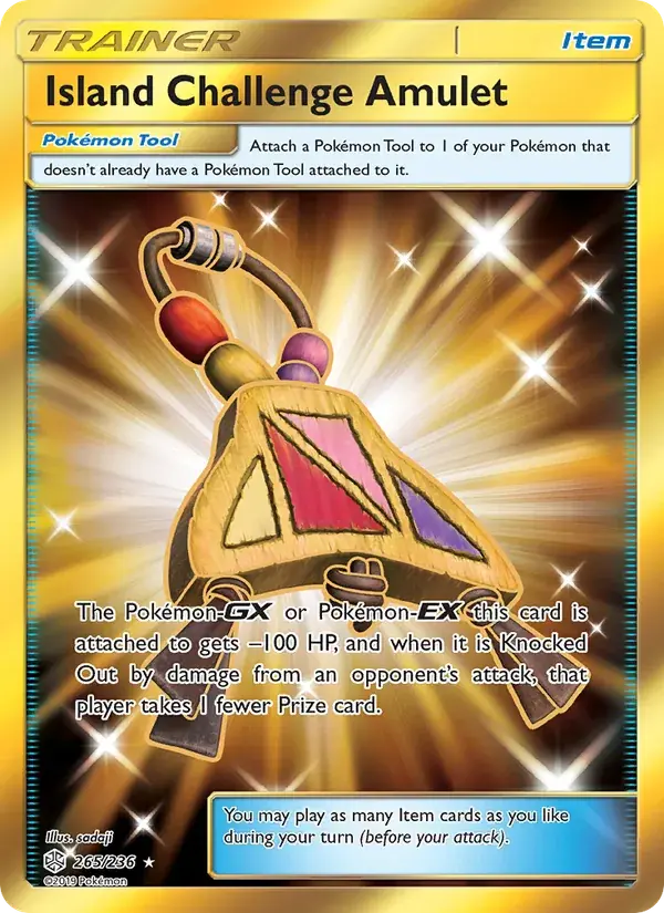 Island Challenge Amulet - 265/271 - Cosmic Eclipse