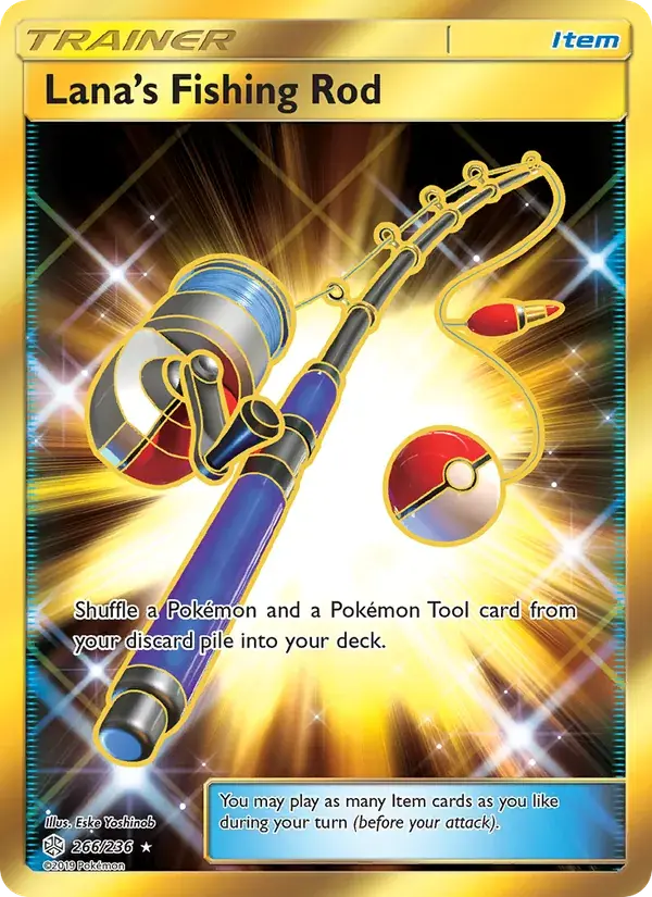 Lana’s Fishing Rod - 266/271 - Cosmic Eclipse