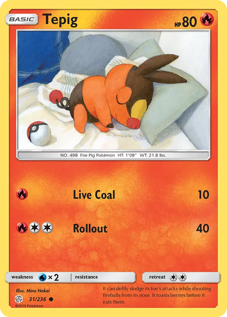 Tepig - CEC-31/271 - Éclipse Cosmique