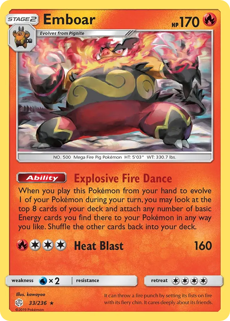 Emboar - CEC-33/271 - Éclipse Cosmique