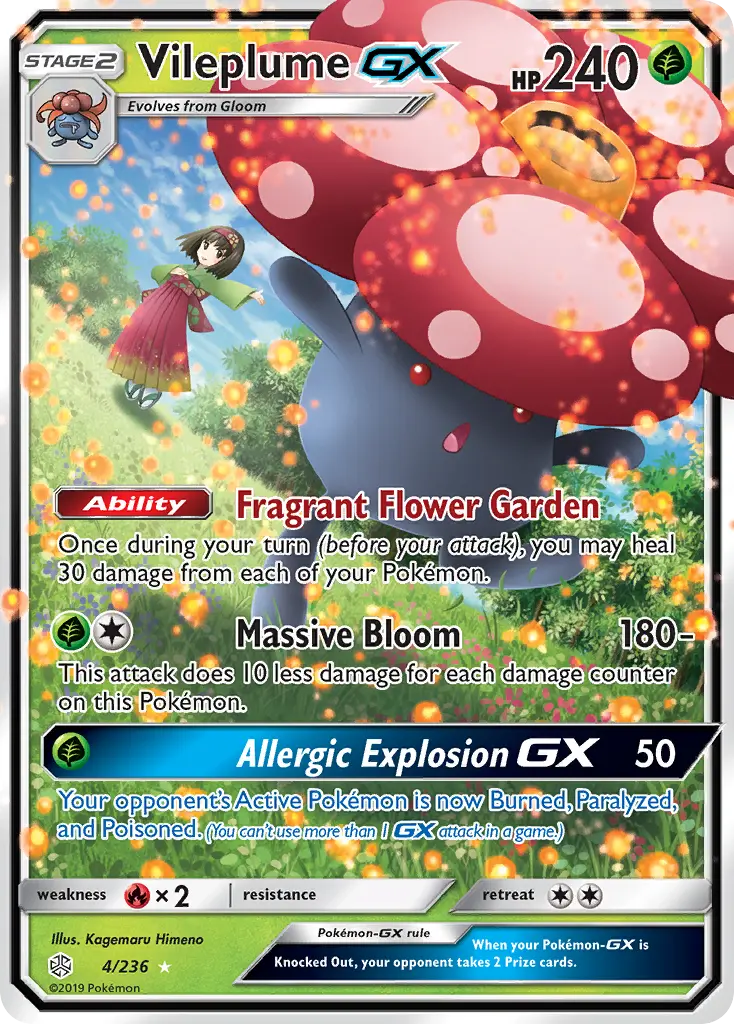 Vileplume-GX - CEC-4/271 - Éclipse Cosmique