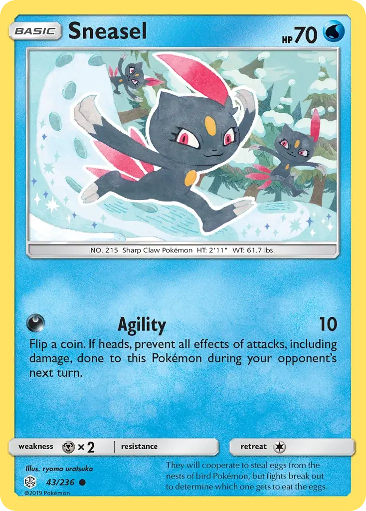Sneasel - CEC-43/271 - Éclipse Cosmique