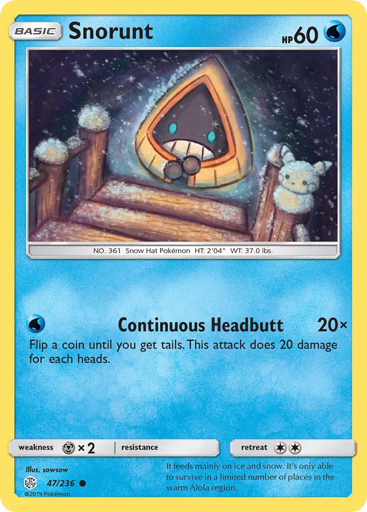 Snorunt - CEC-47/271 - Éclipse Cosmique
