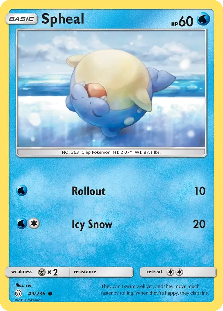 Spheal - CEC-49/271 - Éclipse Cosmique